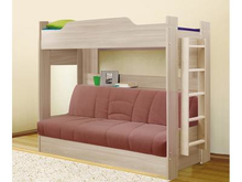 Кровать двухъярусная с диван-кроватью - Боровичи мебель