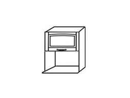 Шкаф под микроволновую печь - МВ-110 - Боровичи мебель