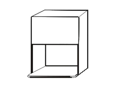Шкаф под микроволновую печь (I категория) - В-110 - Боровичи мебель