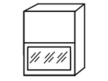 Шкаф со стеклом (II категория) - В-11В - Боровичи мебель